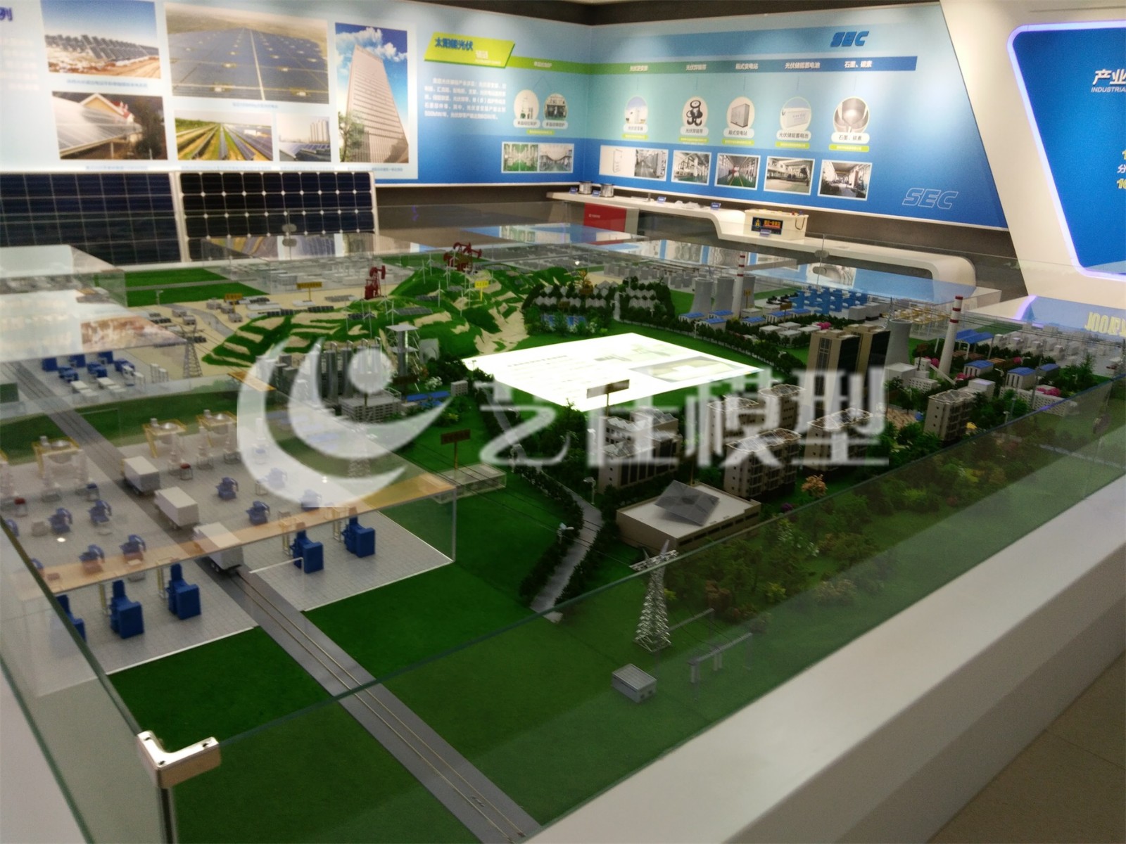 電子信息集團光伏產業鏈模型